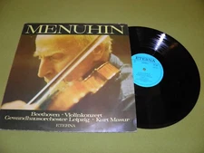 Beethoven - Violinkonzert / Violin - Menuhin / Kurt Masur RARE ETERNA STEREO EX
