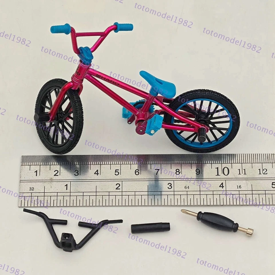 Finger Bike FLICK TRIX Miniature BMX PREMIUM DeathTrap Bicycle Diecast Gift Toys - Image 2 of 4