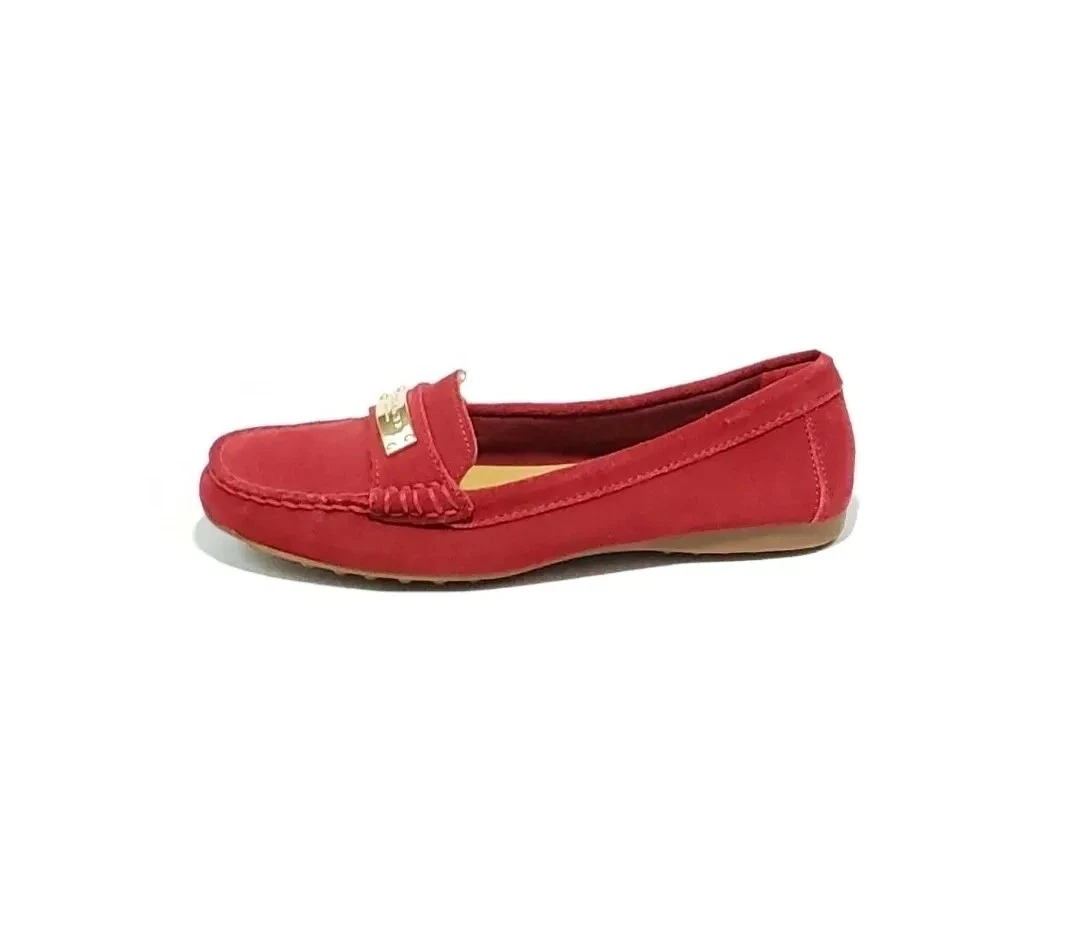 Red coach deals loafers