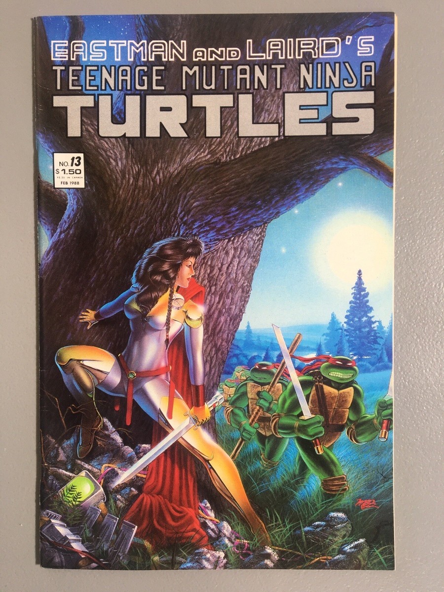 Teenage Mutant Ninja Turtles #13, 1st Appearance of Jhanna