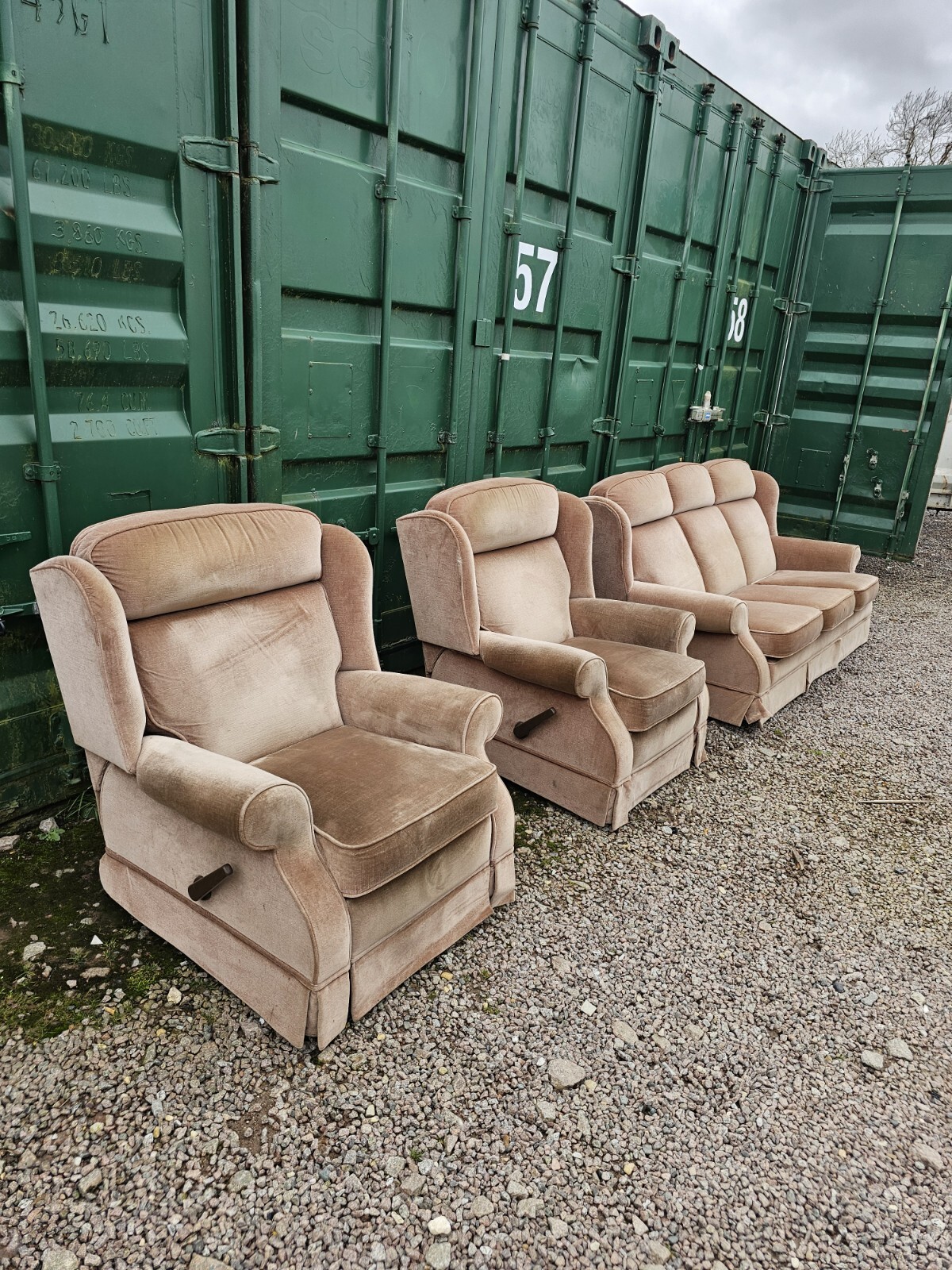 parker knoll 3 piece suite eBay