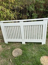 White MDF radiator Cover