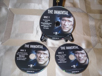 The Immortal (1969), The Complete Collection, DVD, 3 dvd's, Excellent- no box