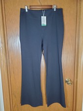 Halara Flex NWT High waist Women's Pants XL Black Pull On slight flare
