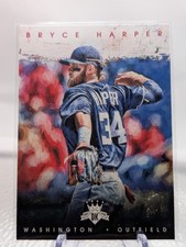BRYCE HARPER 2016 Panini Diamond KINGS IMAGE VARIATION #59b Blue JERSEY National