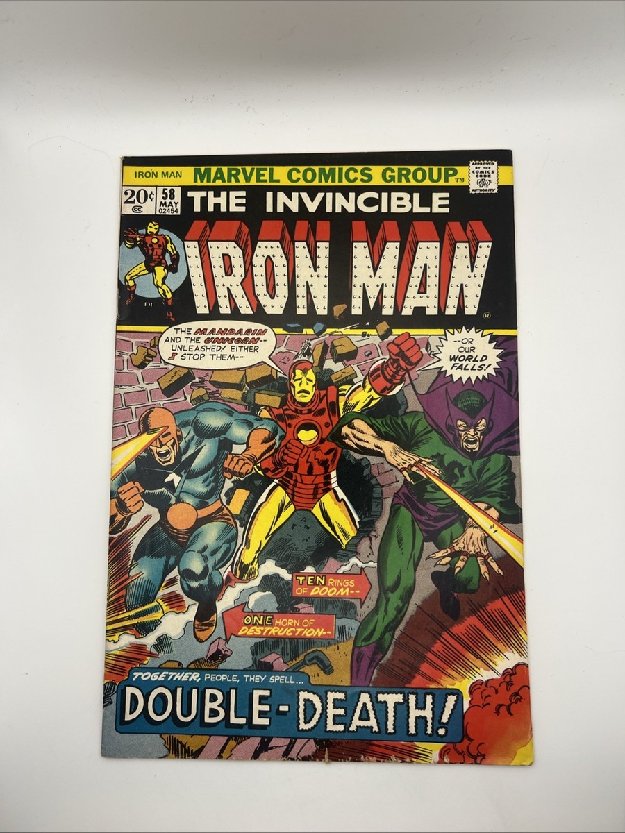 アメコミ Iron man #58 マーベル　1973年 スパイダーマン アメコミ Iron man #58 マーベル 1973年 スパイダーマン - メルカリ