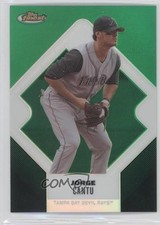 2006 Topps Finest Green Refractor 67/199 Jorge Cantu #91 0o9