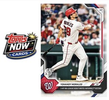 2026 Topps Now MLB #625 Yohandy Morales RC Wa...