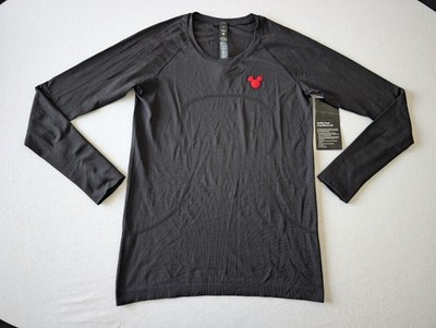Lululemon x Disney Swiftly Tech Longsleeve 2.0 schwarz rot Mickey Mouse US10 UK14