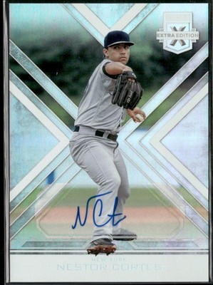 Nestor Cortes 2016 Panini Elite Extra Edition #178 Autograph Auto Yankees