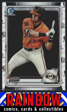 2020 Bowman #BCP-129 Hunter Bishop San Francisco Giants