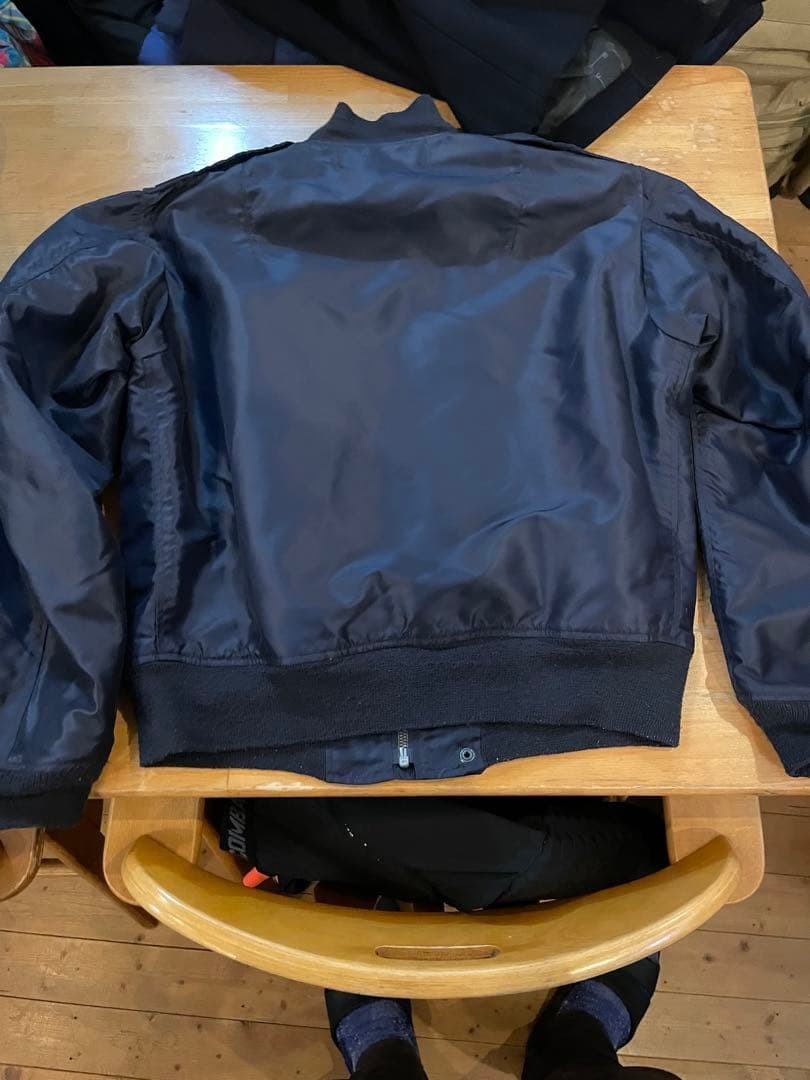 Buzz Rickson's L-2A Flight Jacket Navy Patch Size… - image 2