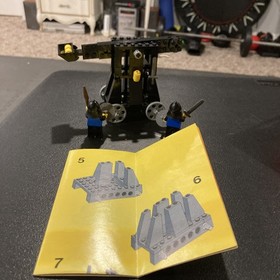 Vintage 1984 LEGO Castle Black Falcons Set 6030 Catapult Minifigs Manual 100%