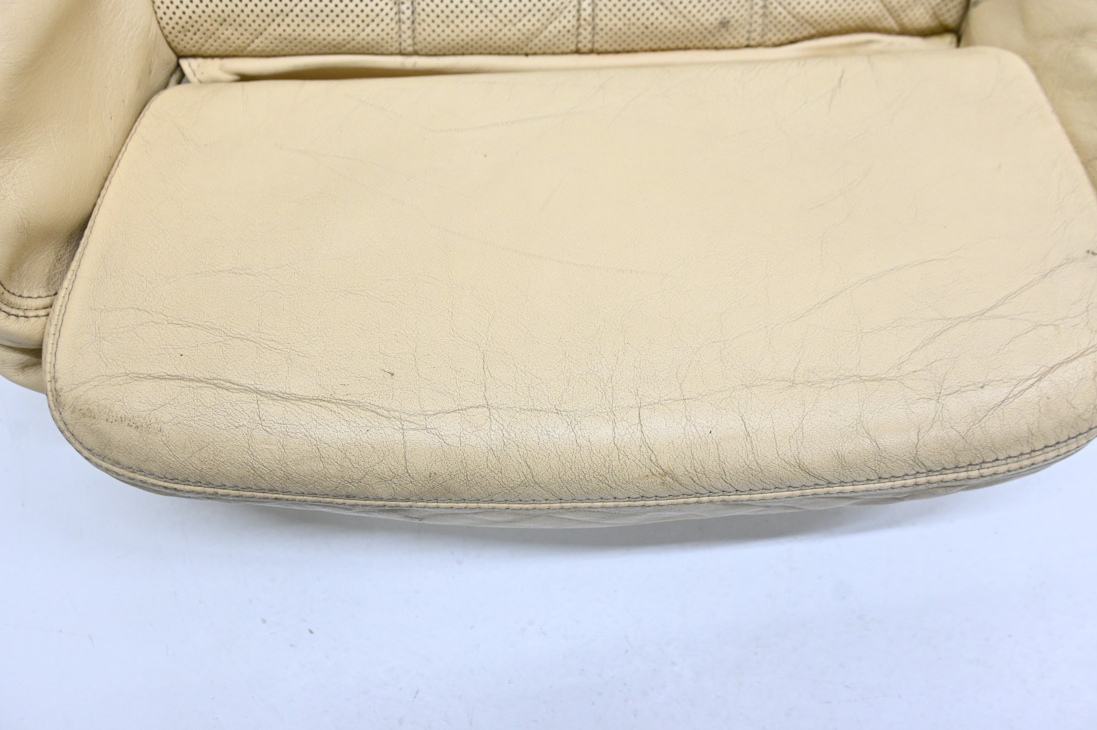 ⭐06-12 Bentley Continental Front Right Lower Bottom Seat Cushion Leather Trim Oe