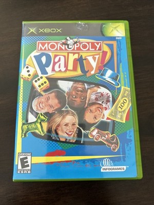 Monopoly Party  Microsoft Xbox 2002 Complete Tested