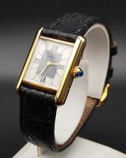 Cartier Tank Paris Vermeil 0.925 Silber vergoldet, Quartz Ref.Nr. 5057001