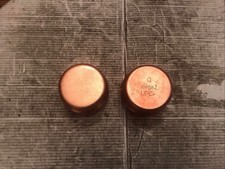 Lot Of 2     2”  Viega Streamline, Nibco Copper Cap ￼77737 Press