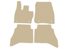 Beige Fußmatten Velour für Land Rover Range Rover V L460 Lang 5pers. 2021-…, 14x