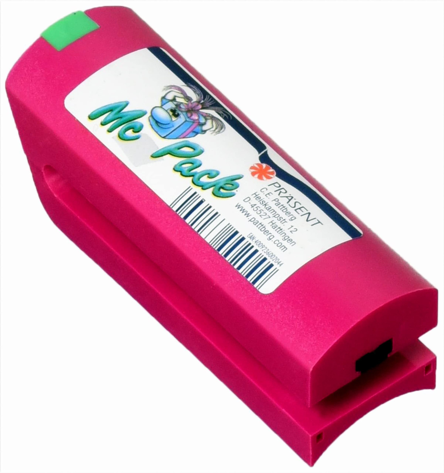 Prasent Mcpack Ribbon Splicer, Pink 6.5 x 2.5 x 2.5 cm