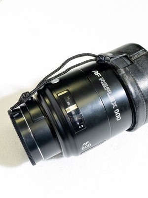 Minolta AF Reflex 500 mm F/8 Tele Spiegelobjektiv für Sony A-Mount