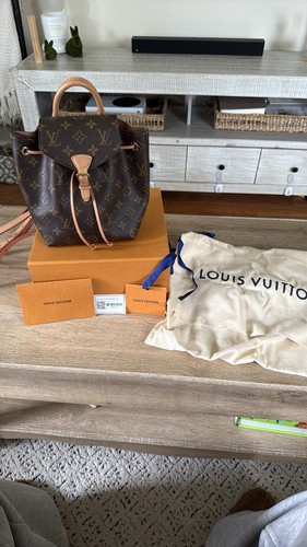 Louis Vuitton Montsouris bb mini backpack