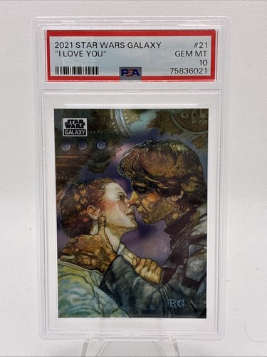 2021 Star Wars Galaxy I Love You #21 🔥 PSA 10
