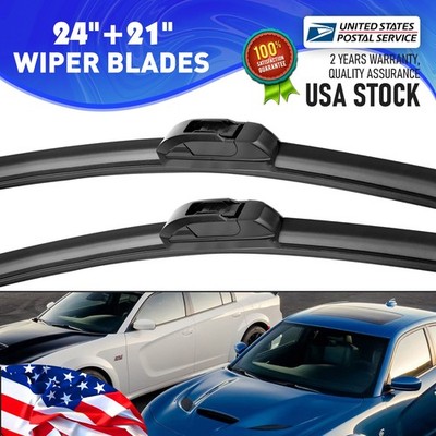 Front Windshield Wiper Blades 24''+21'' For 2011-2017 Buick Regal Replacement KIT