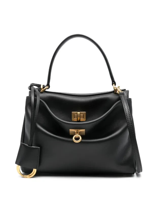 Balenciaga Women's Rodeo Handbag Mini in Black Authentic
