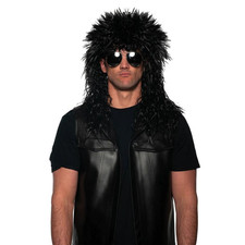 Black Rocker Wig - Underwraps