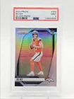 BO NIX 2024 PANINI PRIZM ROOKIE SILVER BRONCOS #309 MINT RC PSA 9 Q2301