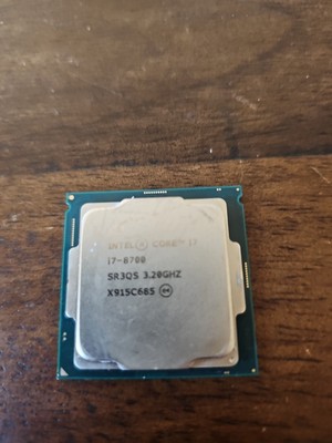 Intel Core i7-8700 Processor (3.2 GHz, 6 Cores, LGA 1151) - SR3QS