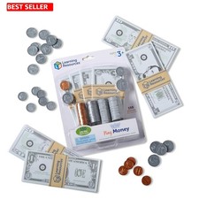 Realistic 150-Piece Pretend Play Money Set - Enhance Financial Literacy for Kids