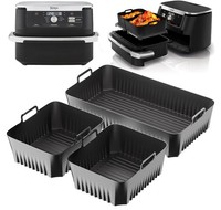 3X HeißLuftfritteuse Airfryer ZubehöR FüR Ninja Foodi Flexdrawer AF500EU 10.4L