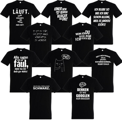 Funshirt Herren Lustig Sarkasmus Spruch T-Shirt Geschenk Arbeit Büro Spaß
