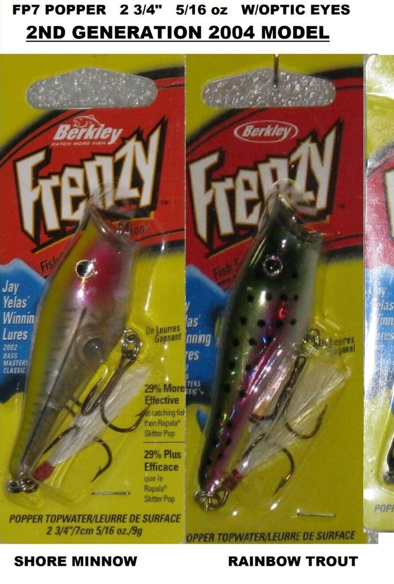 Berkley Frenzy Popper FP7/ RT/ SM/BFG | eBay