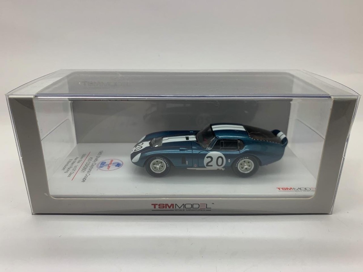 Miniature TSM 1/43 - Shelby Daytona Coupe N°20 500km Spa 1965 - Occasion