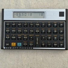 Vintage Hewlett Packard HP 11C Programmable Scientific Calculator Works