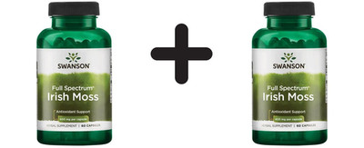 2 x Swanson Full Spectrum Irish Moss, 400mg - 60 caps (115,83 EUR/kg)