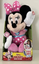 Disney Junior Mickey SINGING FUN MINNIE Light Up , Sings And Talk New In Box