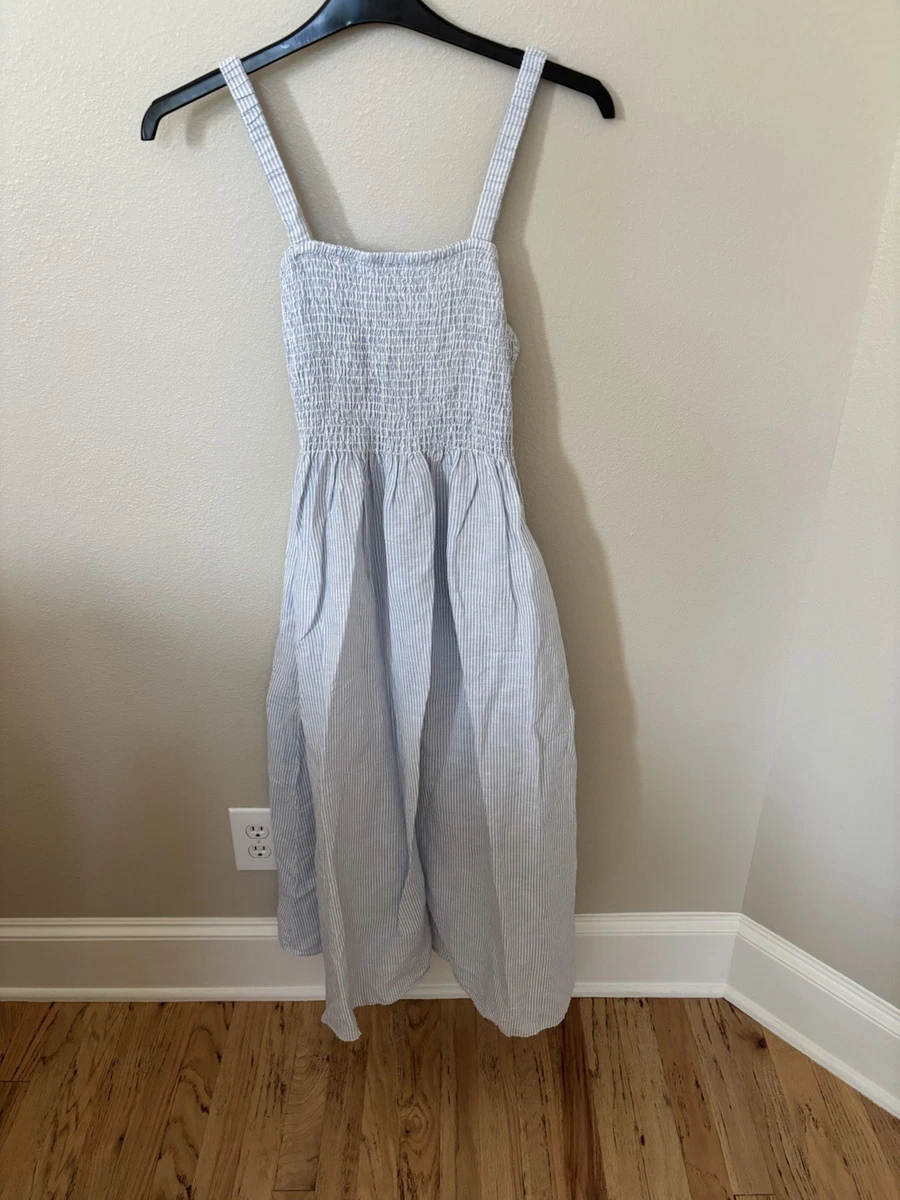 j crew striped linen dress J.CREW Linen Striped Dresses for Women for sale