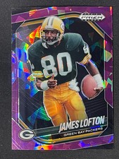 2025 Panini Prizm Black Purple ICE #60 JAMES LOFTON 143/149 YT92