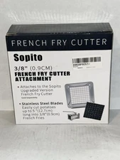 Sopito French Fry Cutter Replacement Blade for V6, 3/8 Inch Fit for Sopito V6...