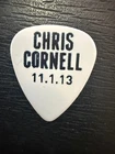 CHRIS CORNELL  /  2013 /  SOUNDGARDEN / AUDIOSLAVE /  PROMO  GUITAR PICK
