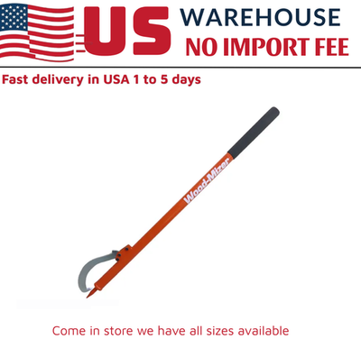 #ad Wood Mizęr Steel Log Peavey 48” – Heavy Duty Logging Tool Made in USA $101.00
