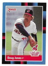 DOUG JONES 1988 DONRUSS ROOKIE CARD NEAR MINT CONDITION. rookie card picture