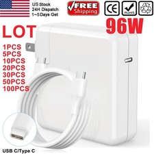 LOT 96W USB-C Power Adapter AC Charger For Apple MacBook Pro 16'' 2019 13'' 15''