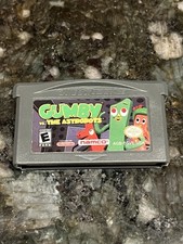 Gumby Vs. the Astrobots (Game Boy Advance GBA, 2002) Authentic