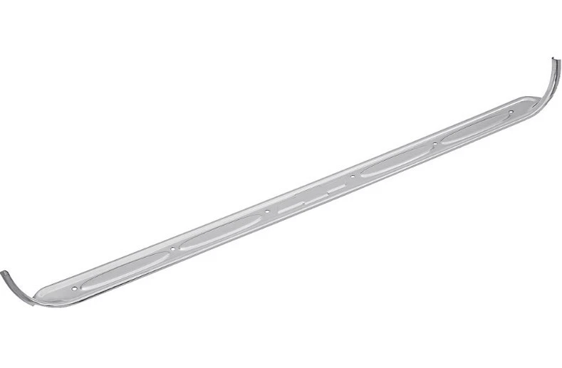 Juego de placas de umbral de puerta de acero inoxidable OER con pajarita para camionetas Chevy 1960-1966 Foto 3 de 4