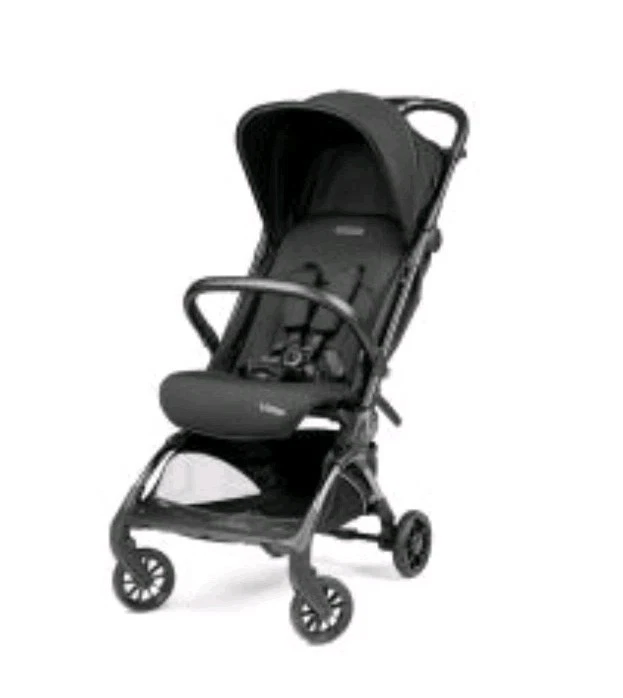 Peg Perego Volo Compact Fold Cabin Approved Stroller In Black