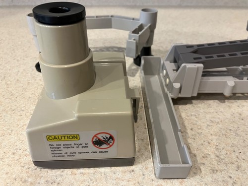 1985 Nintendo NES ROB the Robot Gyro Spinner & Both Rail Attachments - Working - Picture 9 of 9
